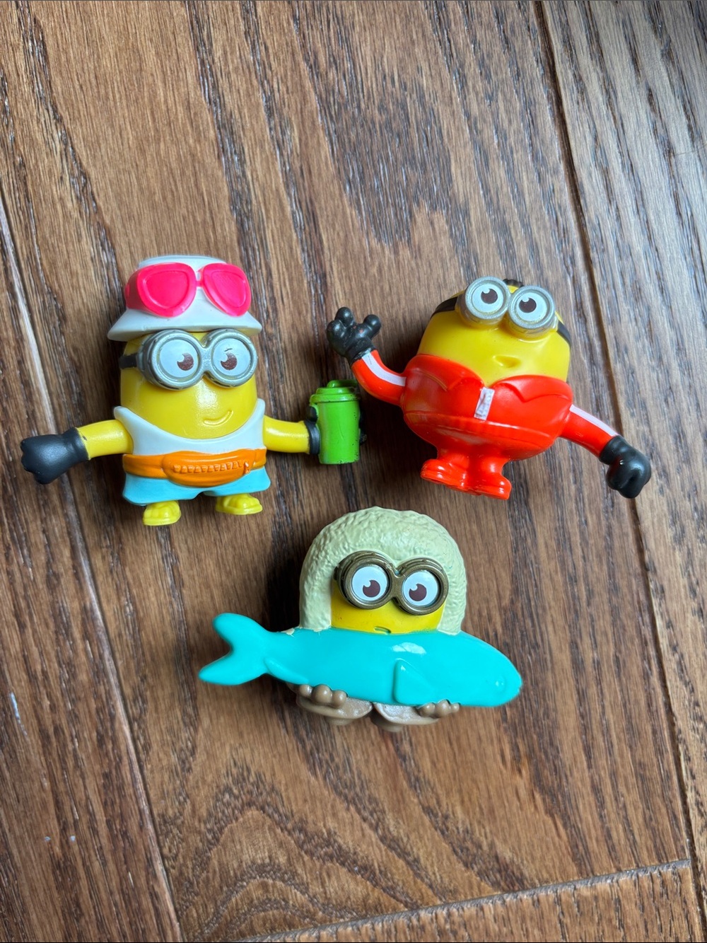 Collectible Minion toys from McDonald’s 2019